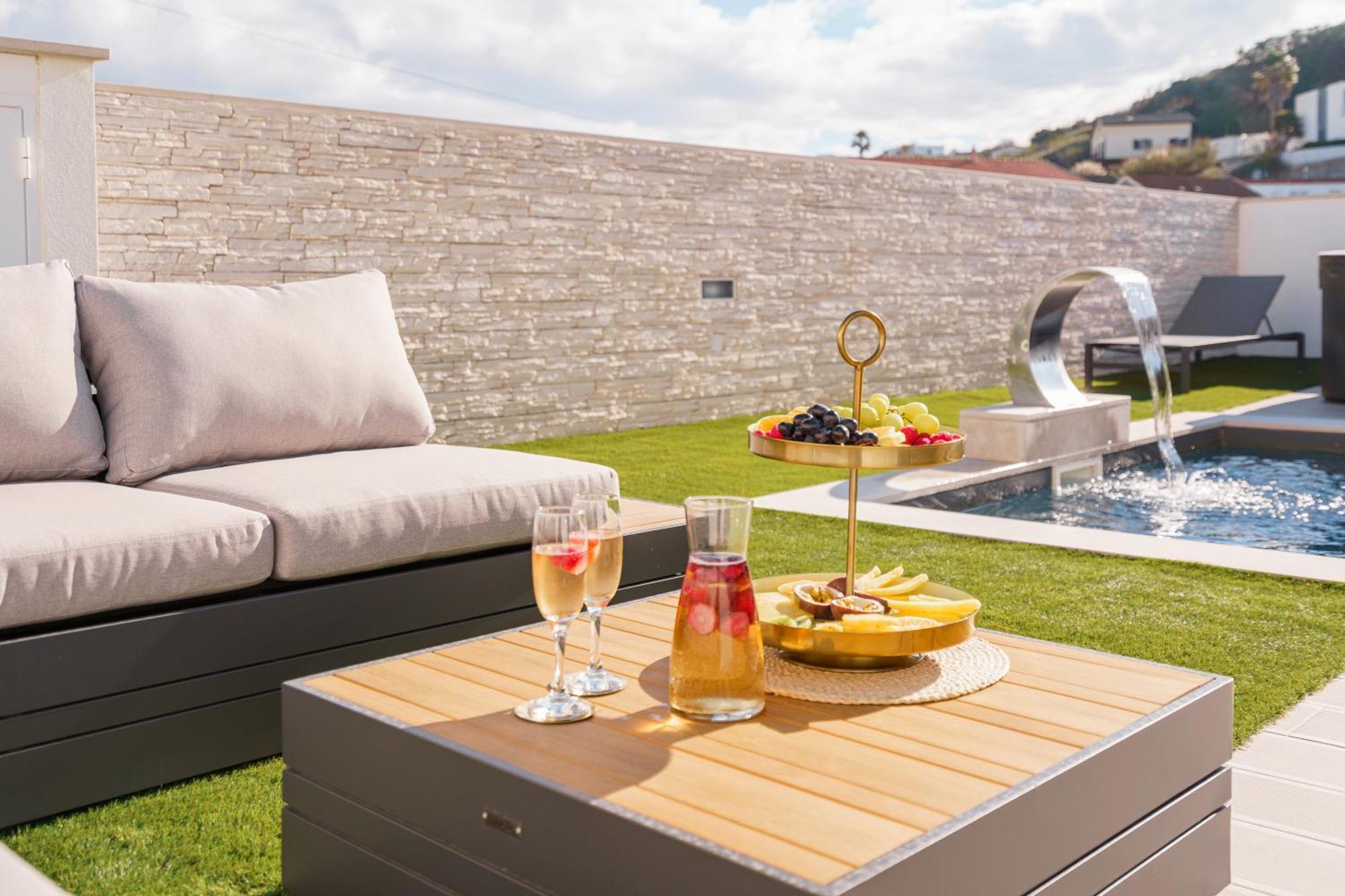 Paradise Villa, Luxury Villa Near The Beach Ribamar  외부 사진