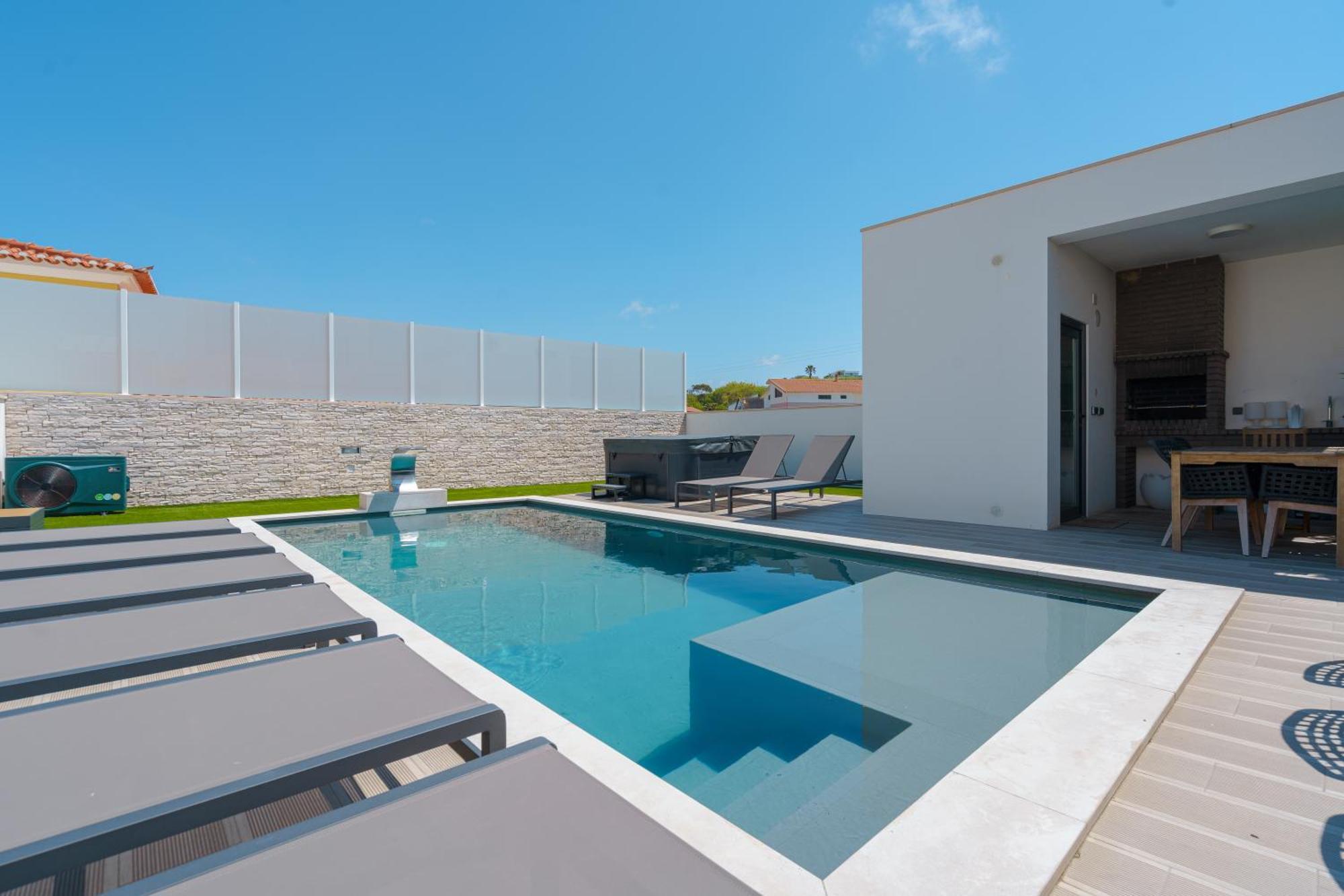 Paradise Villa, Luxury Villa Near The Beach Ribamar  외부 사진